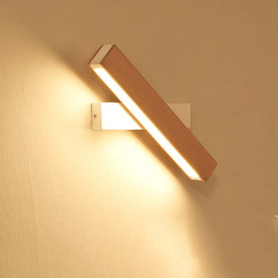 Lyra Beam Adjustable Wooden Wall Light