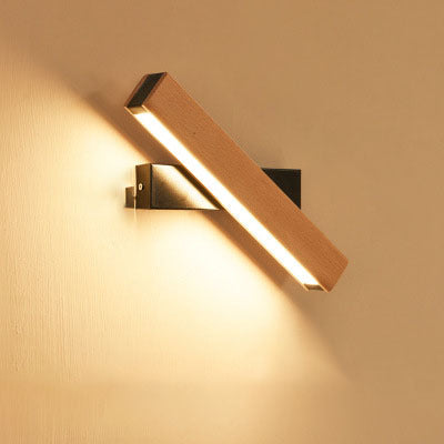 Lyra Beam Adjustable Wooden Wall Light