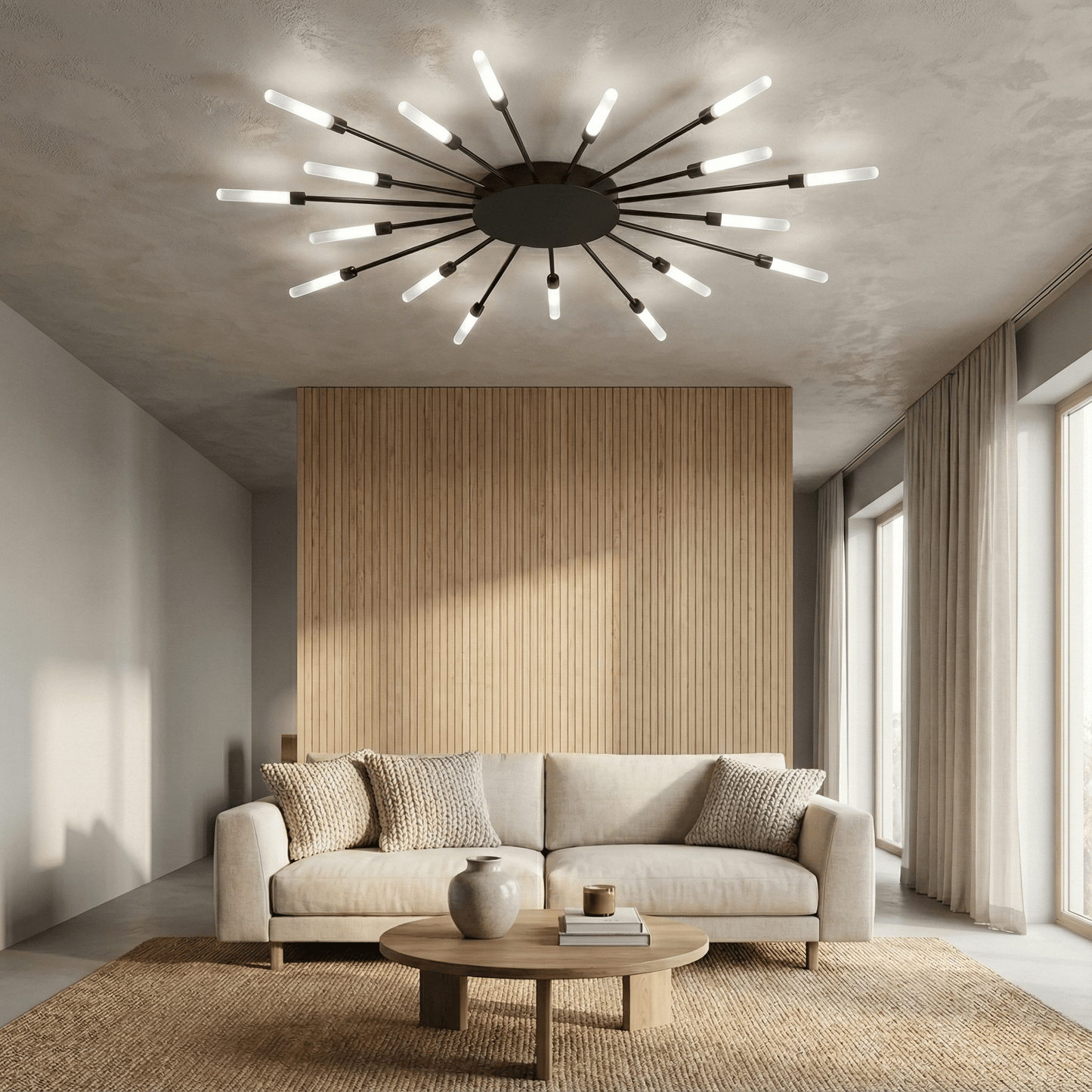 Ceiling Lights Black / 18heads / Neutral light Lyra Astra Ceiling Light