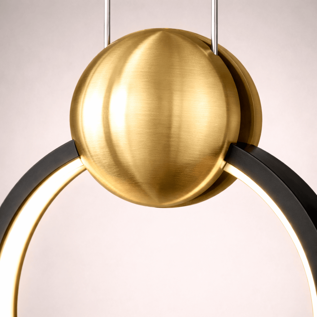 Ceiling Lights Black / Trichromatic light Lyra Aero Halo Pendant