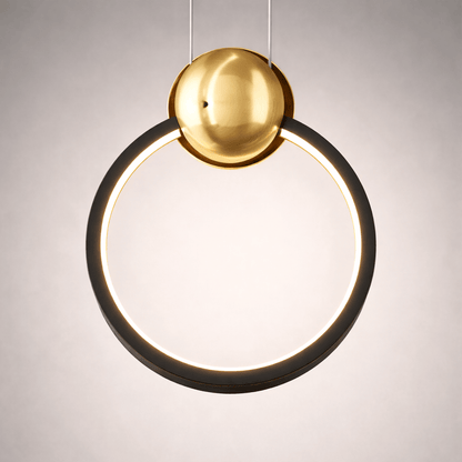 Ceiling Lights Black / Trichromatic light Lyra Aero Halo Pendant