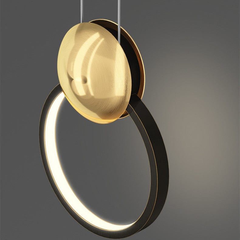 Ceiling Lights Black / Trichromatic light Lyra Aero Halo Pendant