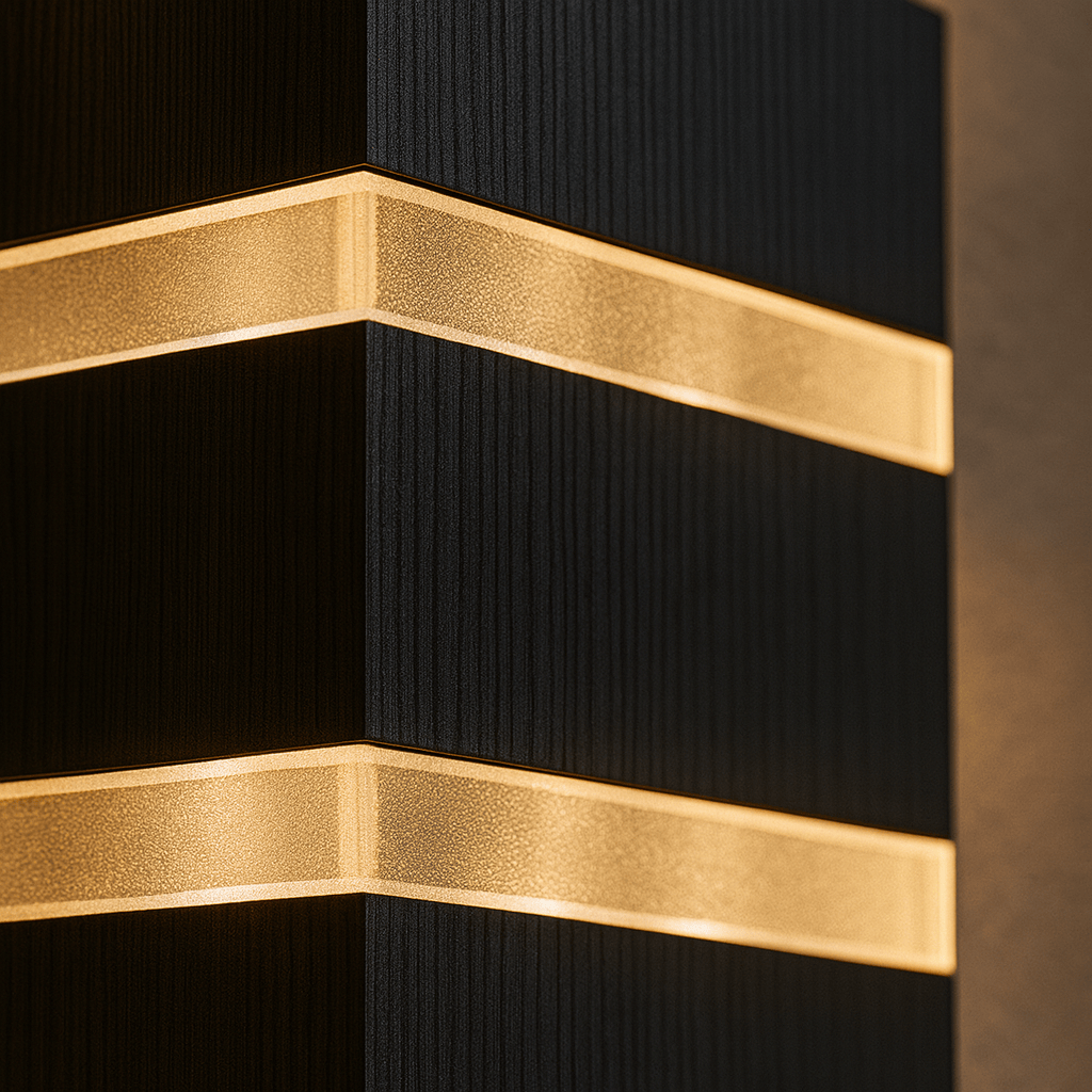 Garden Lights 12W Square Lyra Alto Square Wall Light