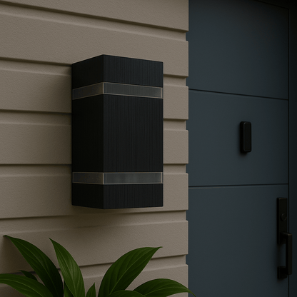 Garden Lights 12W Square Lyra Alto Square Wall Light