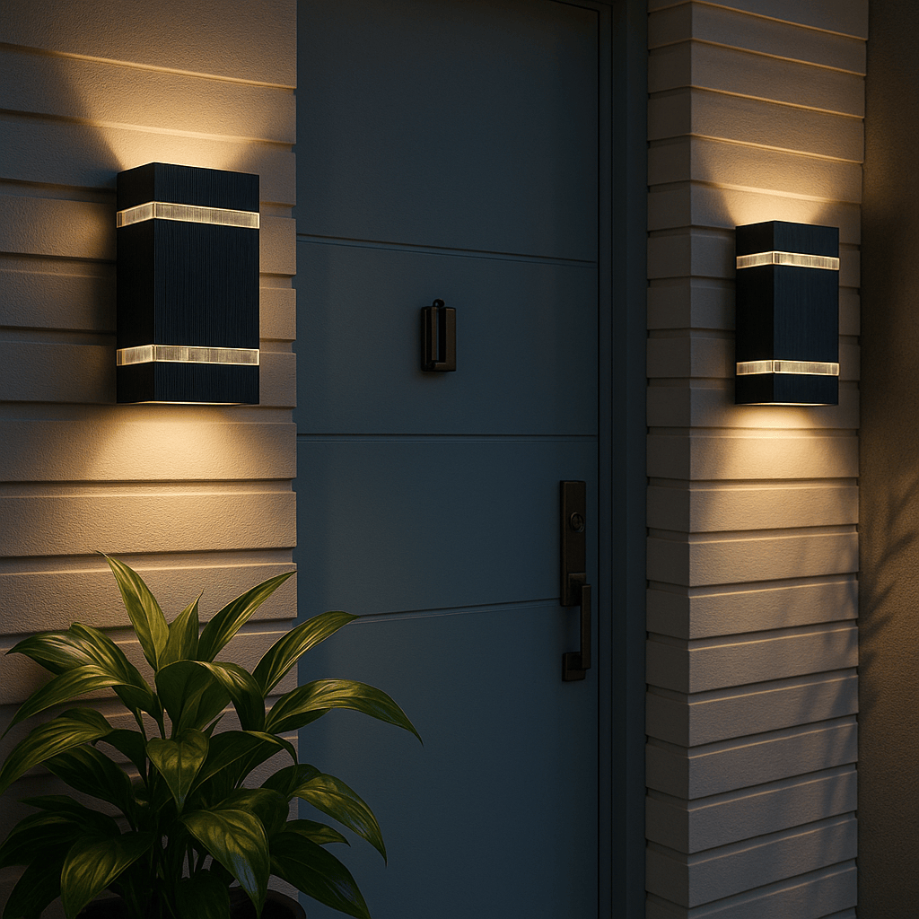 Garden Lights 12W Square Lyra Alto Square Wall Light