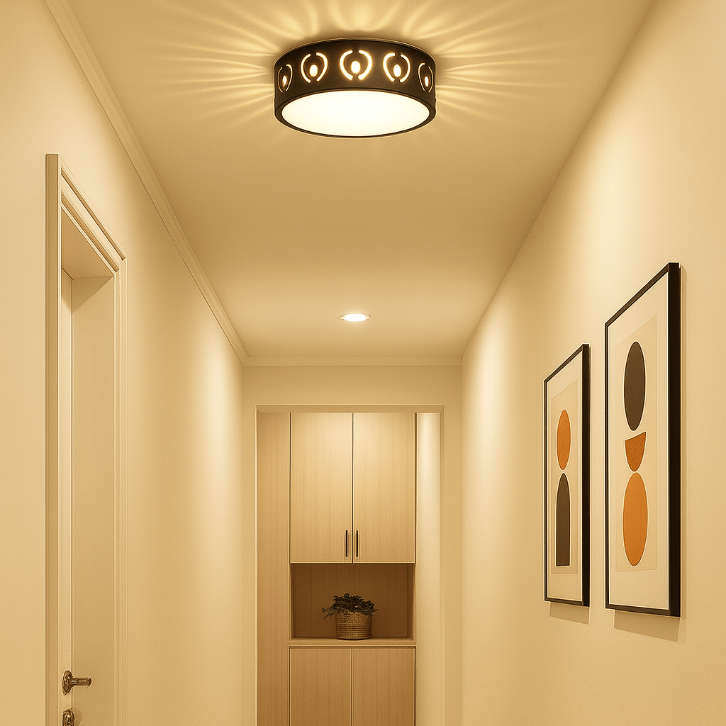 Garden Lights Black / Warm Light Lyra Axis Spotlight