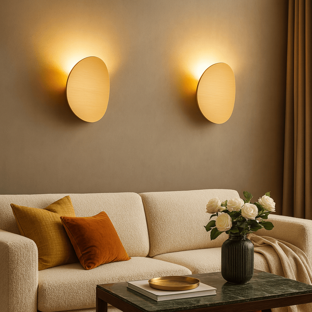 Garden Lights Lyra Arcus Round Wall Light