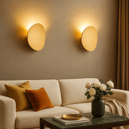 Garden Lights Lyra Arcus Round Wall Light