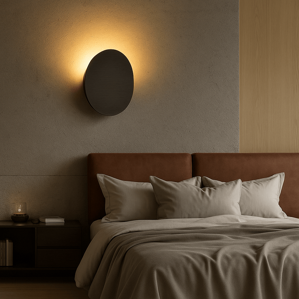 Garden Lights Lyra Arcus Round Wall Light