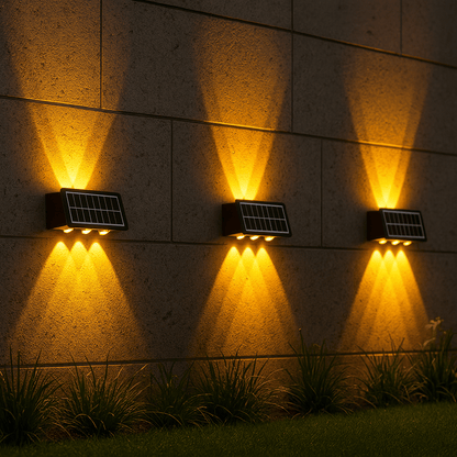 Garden Lights Lyra Solis Dual-Tone Wall Light