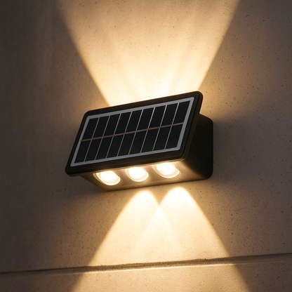 Garden Lights Lyra Solis Dual-Tone Wall Light