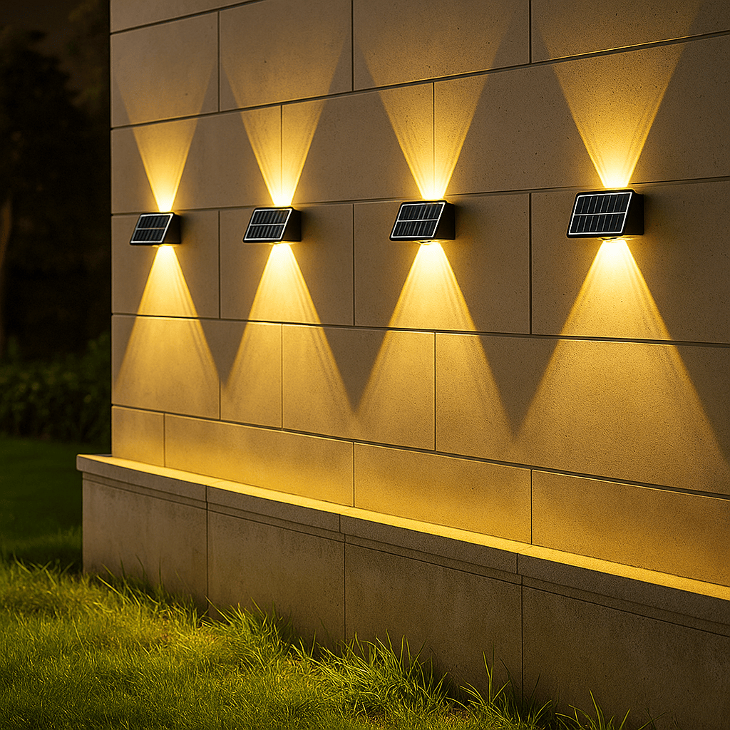 Garden Lights Lyra Solis Dual-Tone Wall Light