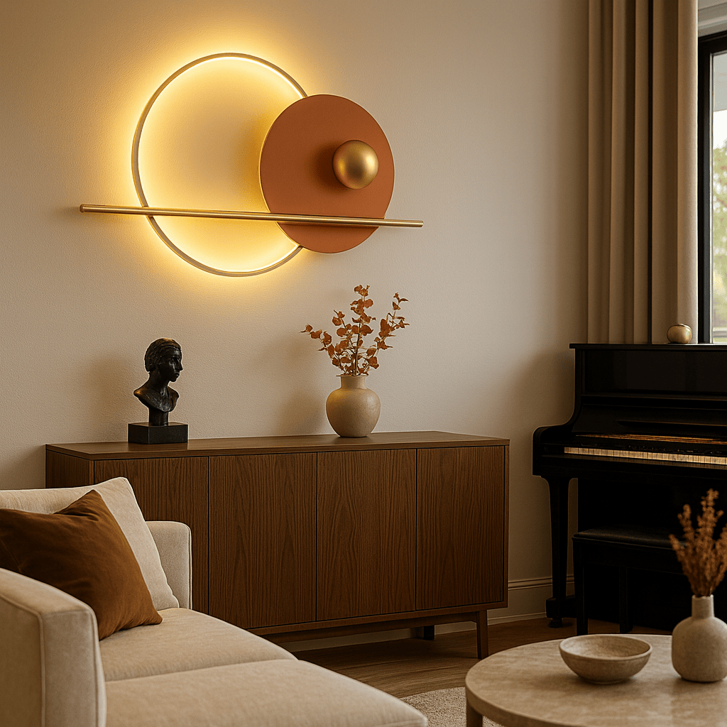 Garden Lights Orange Lyra Eclipse