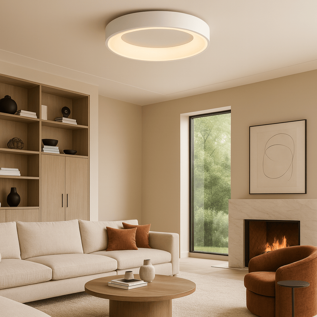 Garden Lights White / 50CM Lyra Circa Ceiling Light